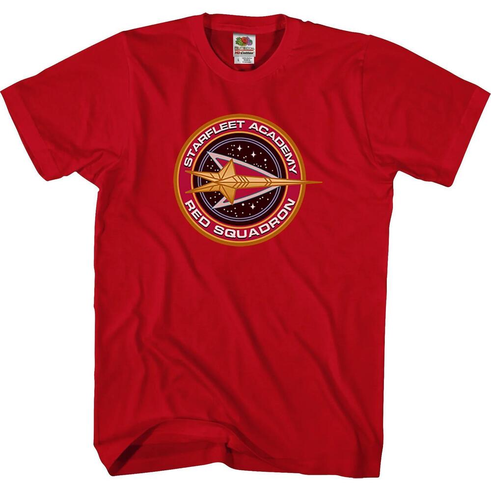 Starfleet Academy Red Squadron Star Trek Tshirt